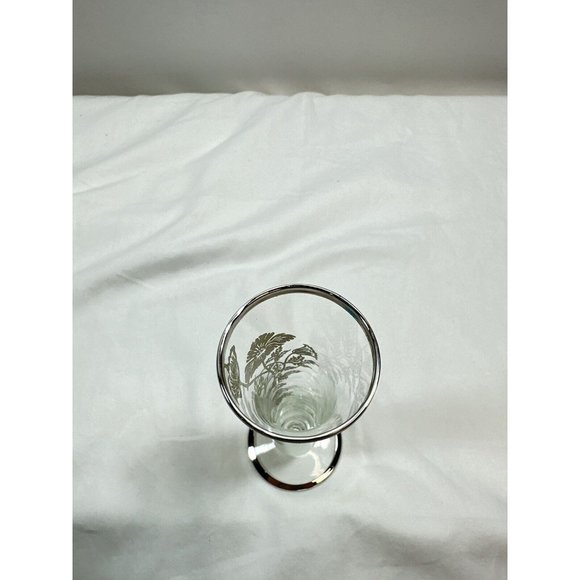 Vintage‎ Flanders Bud Vase W/Poppy Sterling Silver Overlay. - Picture 7 of 14